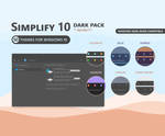 Simplify 10 Dark - Windows 10 Theme Pack (50 in 1) by dpcdpc11