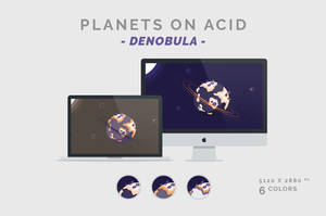 Planets on Acid 'DENOBULA' Wallpaper 5120X2880px