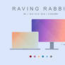 Raving Rabbit - 5K Wallpaper Pack
