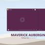Maverick Aubergine - PotPlayer Skin