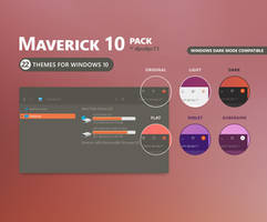 Maverick 10 - Windows 10 Theme Pack (22 in 1)