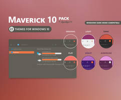 Maverick 10 - Windows 10 Theme Pack (22 in 1)