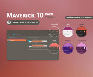 Maverick 10 - Windows 10 Theme Pack (22 in 1)