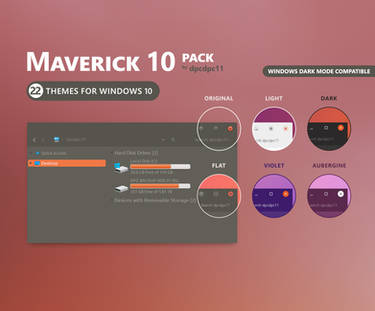 Maverick 10 - Windows 10 Theme Pack (22 in 1)