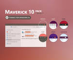Maverick 10 - Windows 10 Theme Pack by dpcdpc11