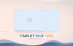 Simplify Blue Rose - PotPlayer Skin by dpcdpc11