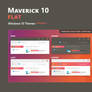Maverick 10 Flat - Windows 10 Themes (6 in 1)