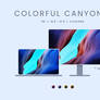 Colorful Canyon II - 5K Wallpaper Pack