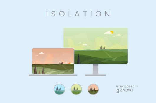 Isolation Wallpaper Pack 5120x2880px