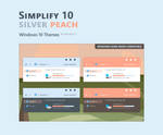 Simplify 10 Silver Peach - Windows 10 Theme by dpcdpc11
