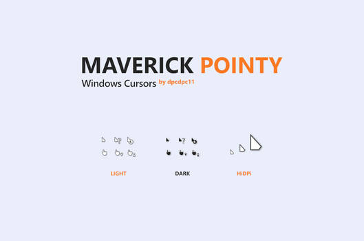 Maverick Pointy - Windows Cursors