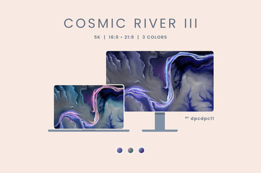 Cosmic River III - 5K Wallpaper Pack