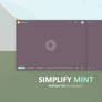 Simplify Mint - PotPlayer Skin