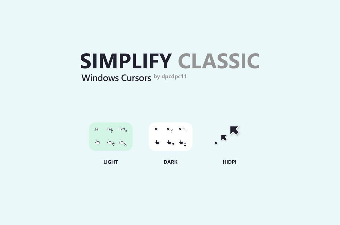 Simplify Classic - Windows Cursors