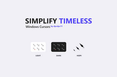 Simplify Timeless - Windows Cursors