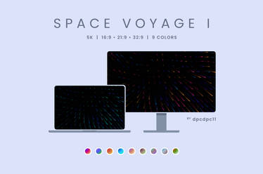 Space Voyage I - 5K Wallpaper Pack