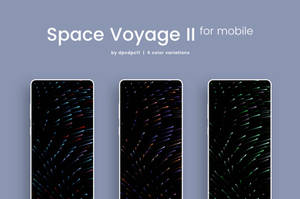 Space Voyage II Mobile Wallpaper