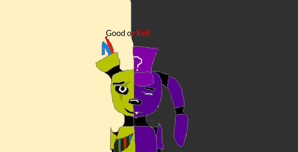 Good or Evil by kittylaughs on DeviantArt
