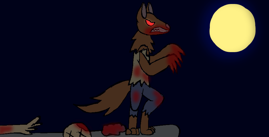 Anthony the Werewolf by kittylaughs on DeviantArt