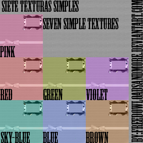 All Texture Simple Pack de Simple Textures by freedownloadsandmore on DeviantArt