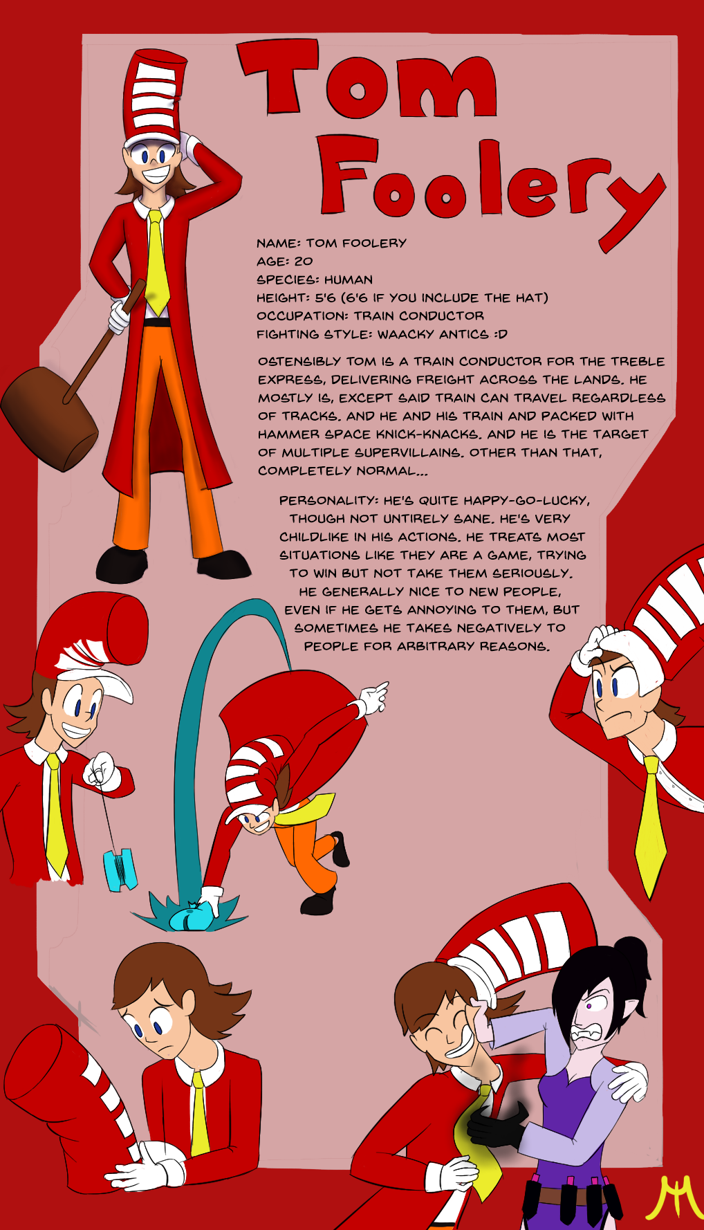 Tom Foolery What you never knew... by AndYetNoBananas on DeviantArt
