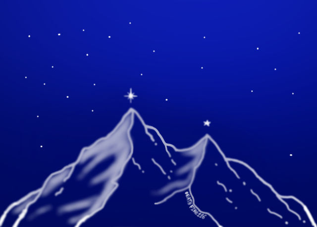 mountain sky.. by darkrise115 on DeviantArt