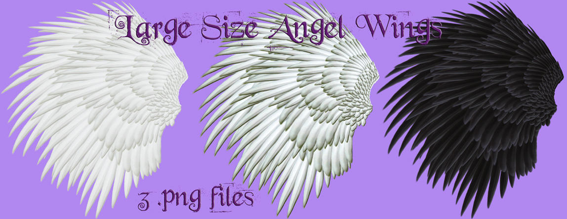 Three PNG Wings by Thy-Darkest-Hour on DeviantArt