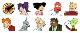 Futurama Crew Icons