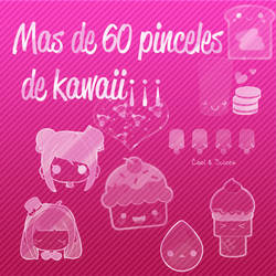 Pinceles kawaii