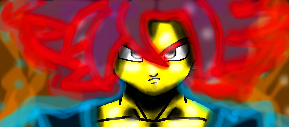 Ultra Instinct combined super saiyan god by SpiritualityBlade on DeviantArt