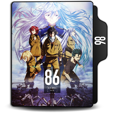 86 Eighty-Six DVD icon (V2) by Gaigez on DeviantArt