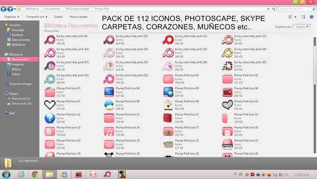 Pack de Iconos PNG Para Windows 7