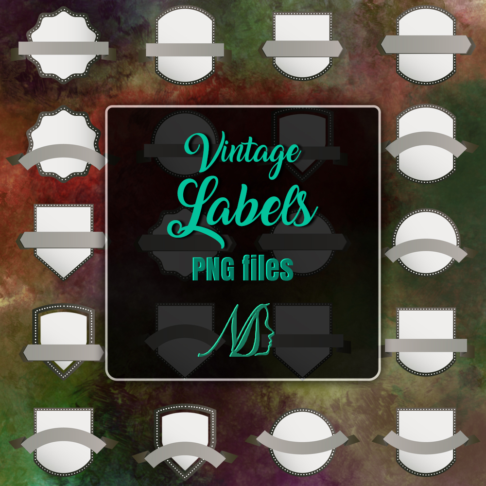 Vintage Labels PNG files by NicoleDesign79 on DeviantArt