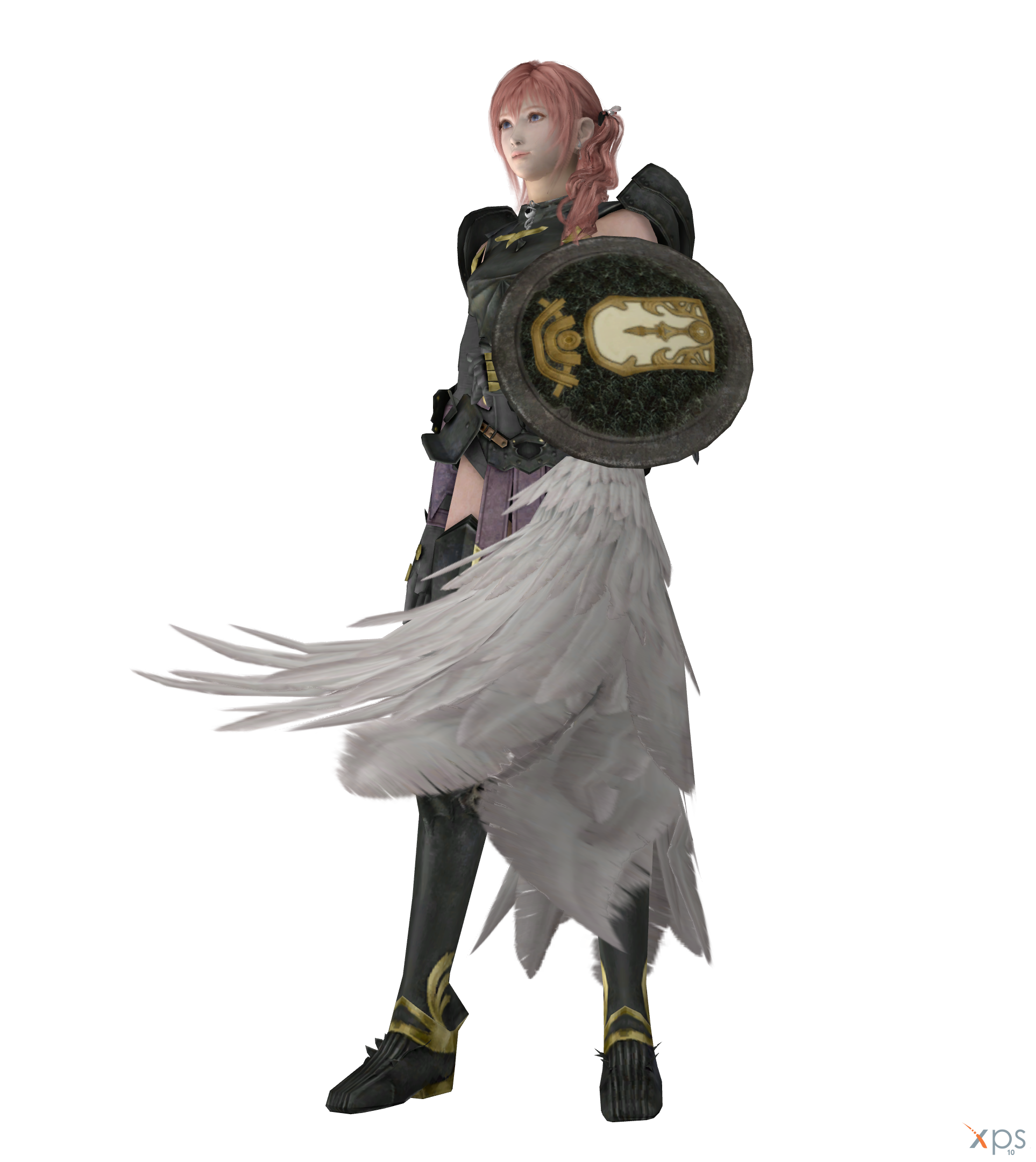 FF XIII-2 Serah Wearing Lightning's Armor