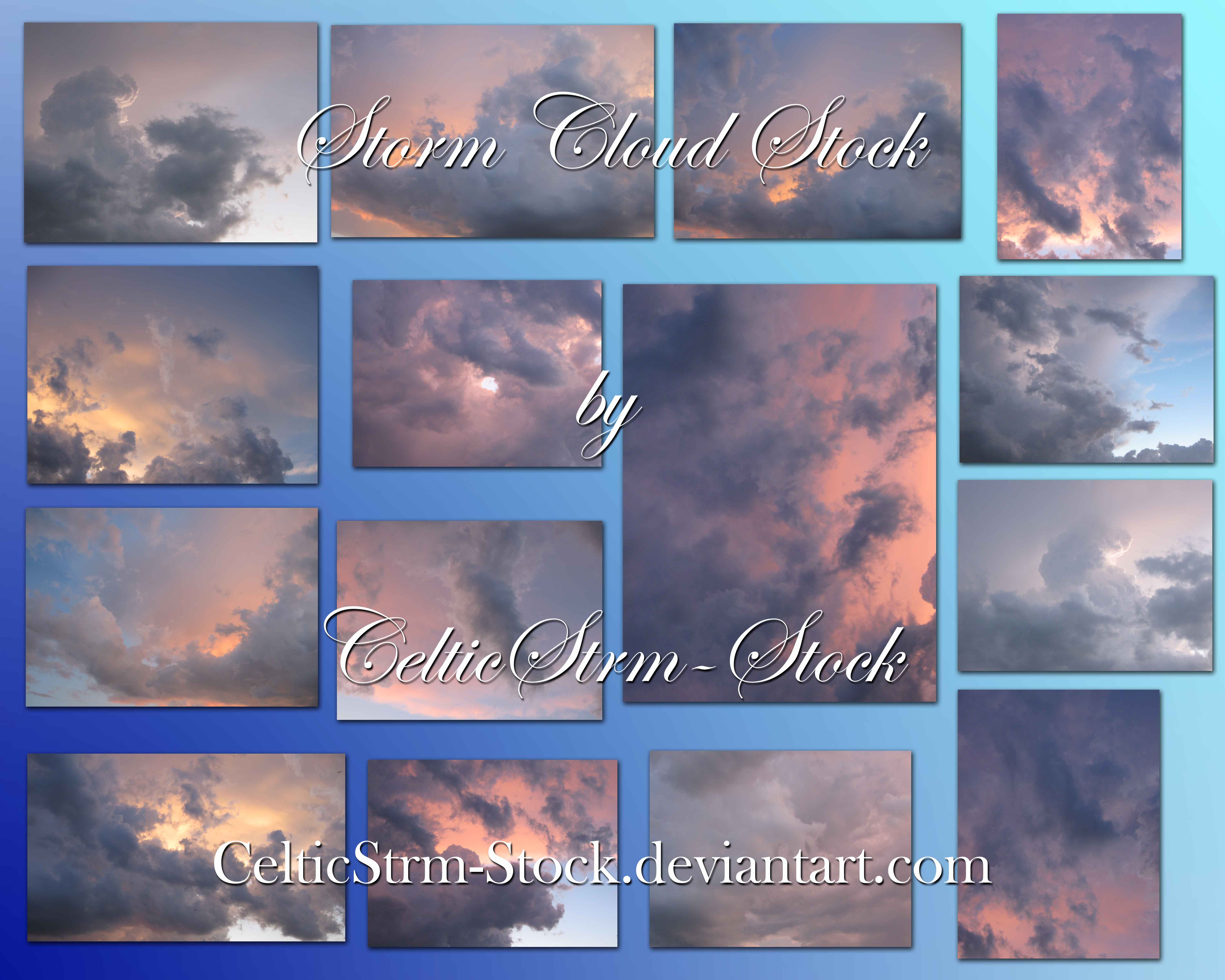 Storm Cloud Stock Pack by CelticStrm-Stock