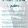 Neinescape - 5 ways to lose a patient