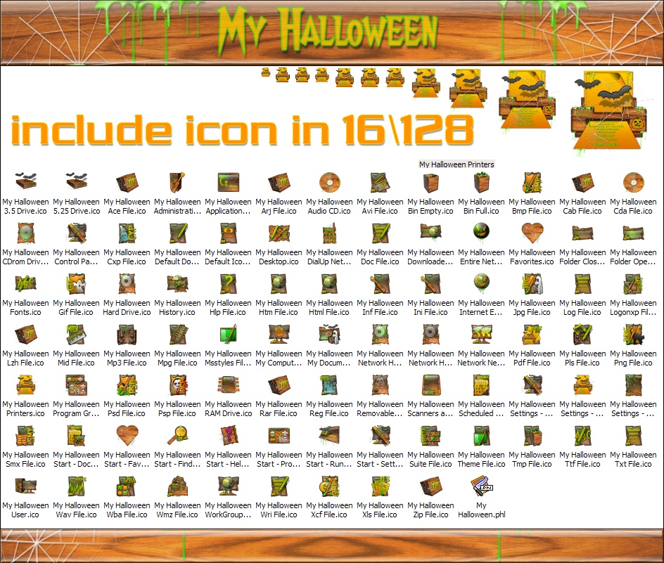 My Halloween iconphile by Xav73