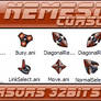 Nemesis II cursor 32bits