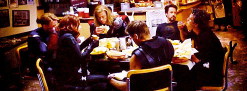 The Avengers Eating Shawarma Gif By Marianagmt On Deviantart