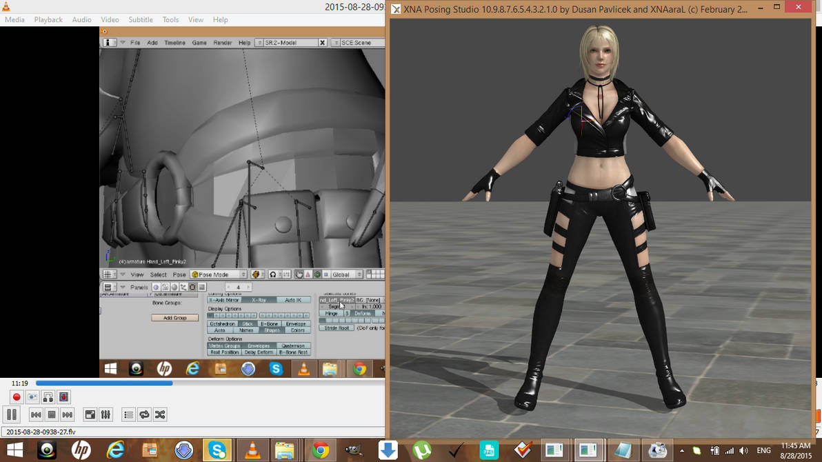 How To Rename Bones Using Blender And Xps by SSPD077 on DeviantArt