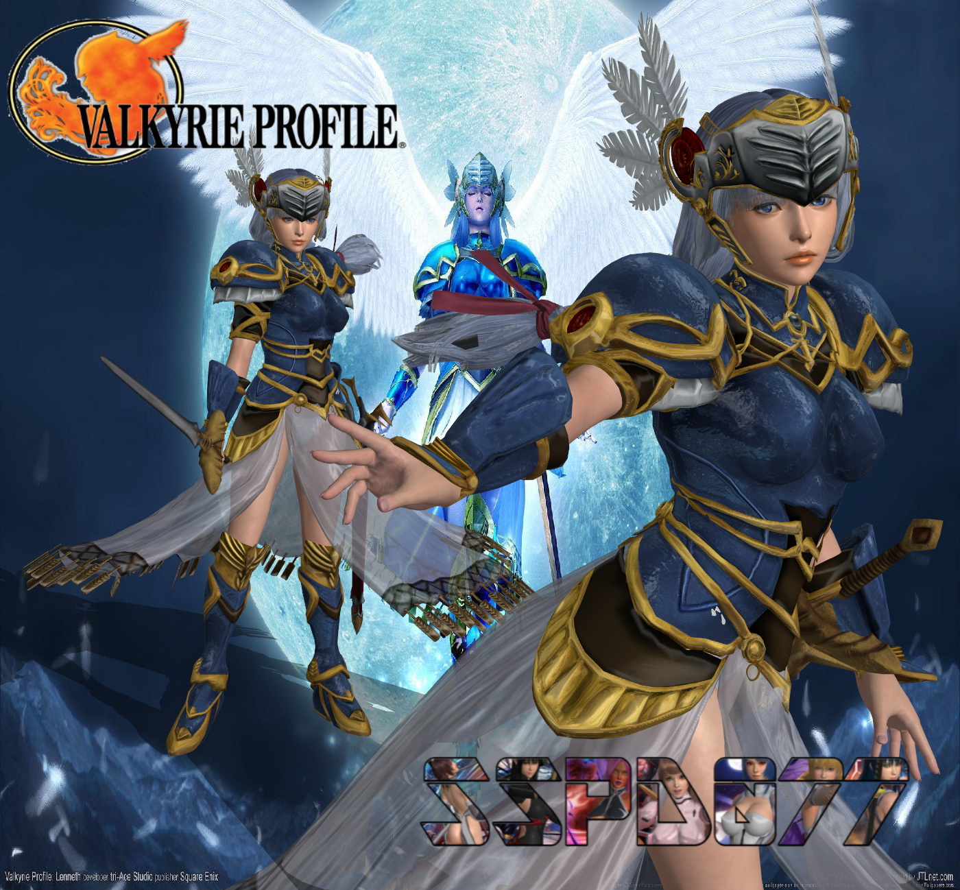 Valkyrie Profiles Lenneth Valkyrie by SSPD077