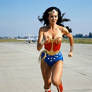 wonder woman stops a plane 