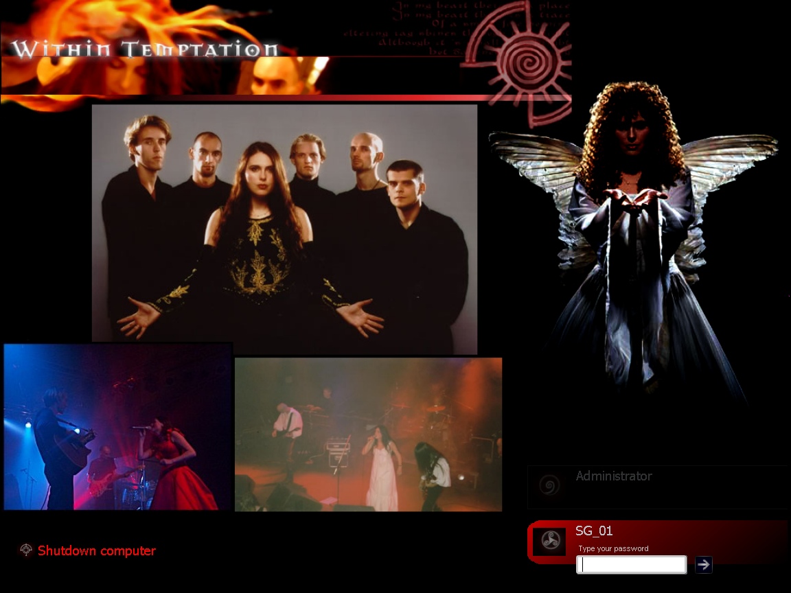 Within Temptation Logon by sg01