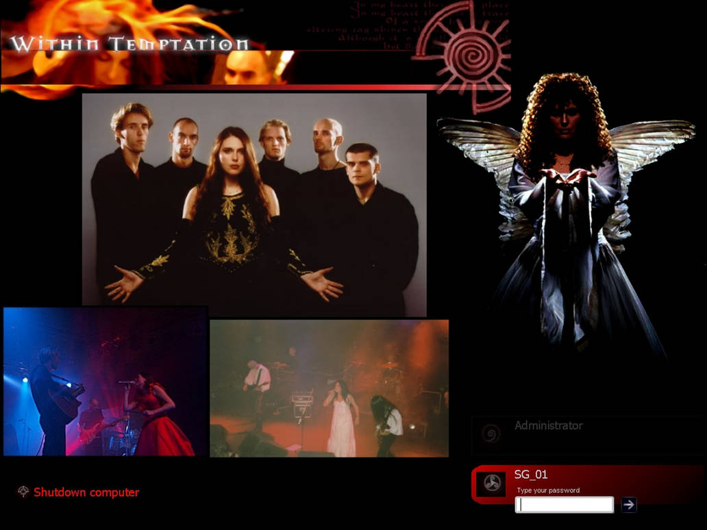 Within Temptation Logon by sg01