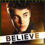 Justin Bieber 'Believe' CD.