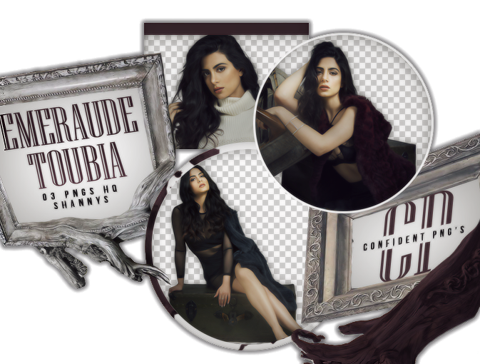 Png Pack 553 //  Emeraude Toubia