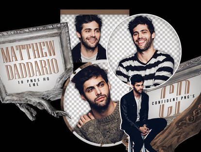 Png Pack 629 // Matthew Daddario