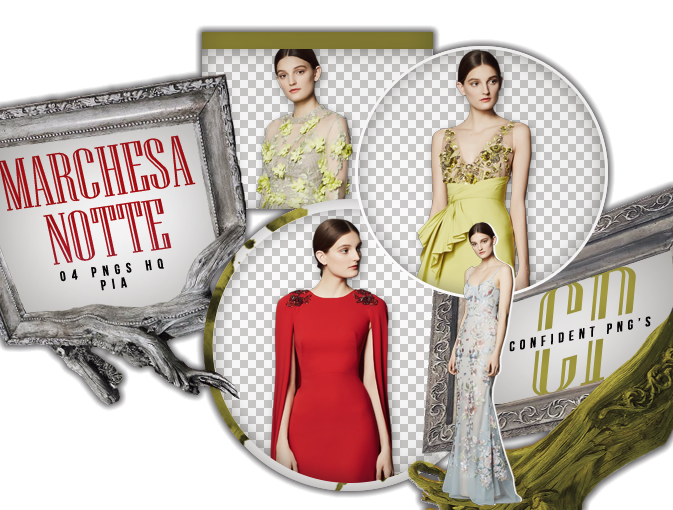 Png Pack 650 // Marchesa Notte