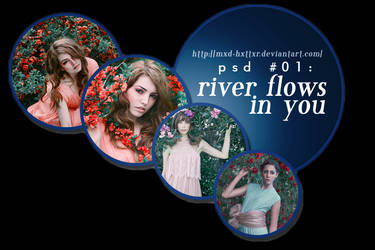 psd coloring #01: river flows in you