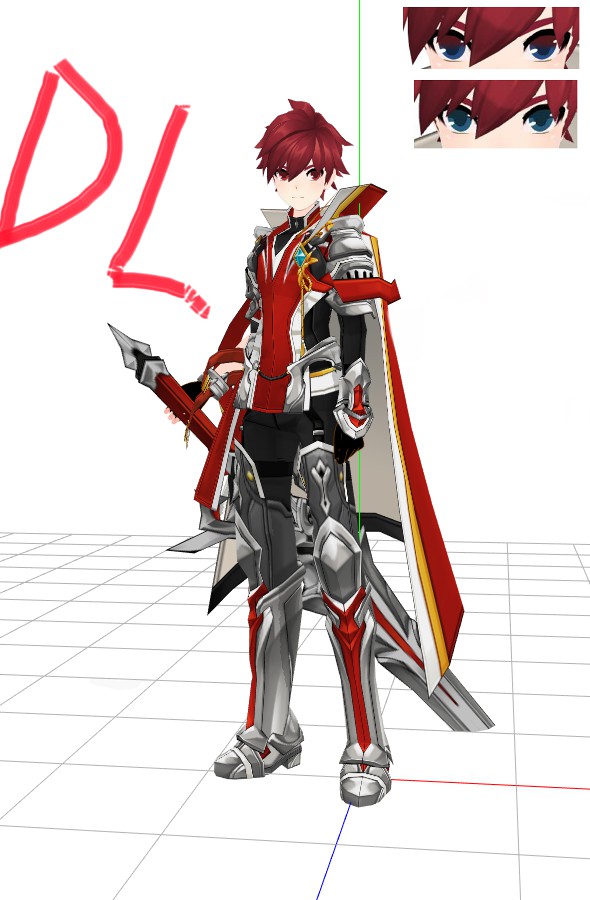 Elsword Knight Emperor Or Empire Sword.